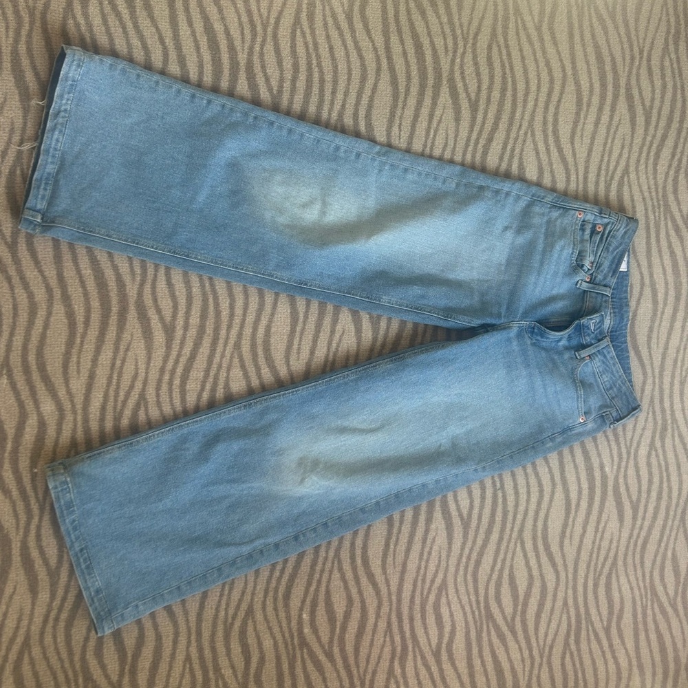 GAP Women's Light Blue Flare Jeans